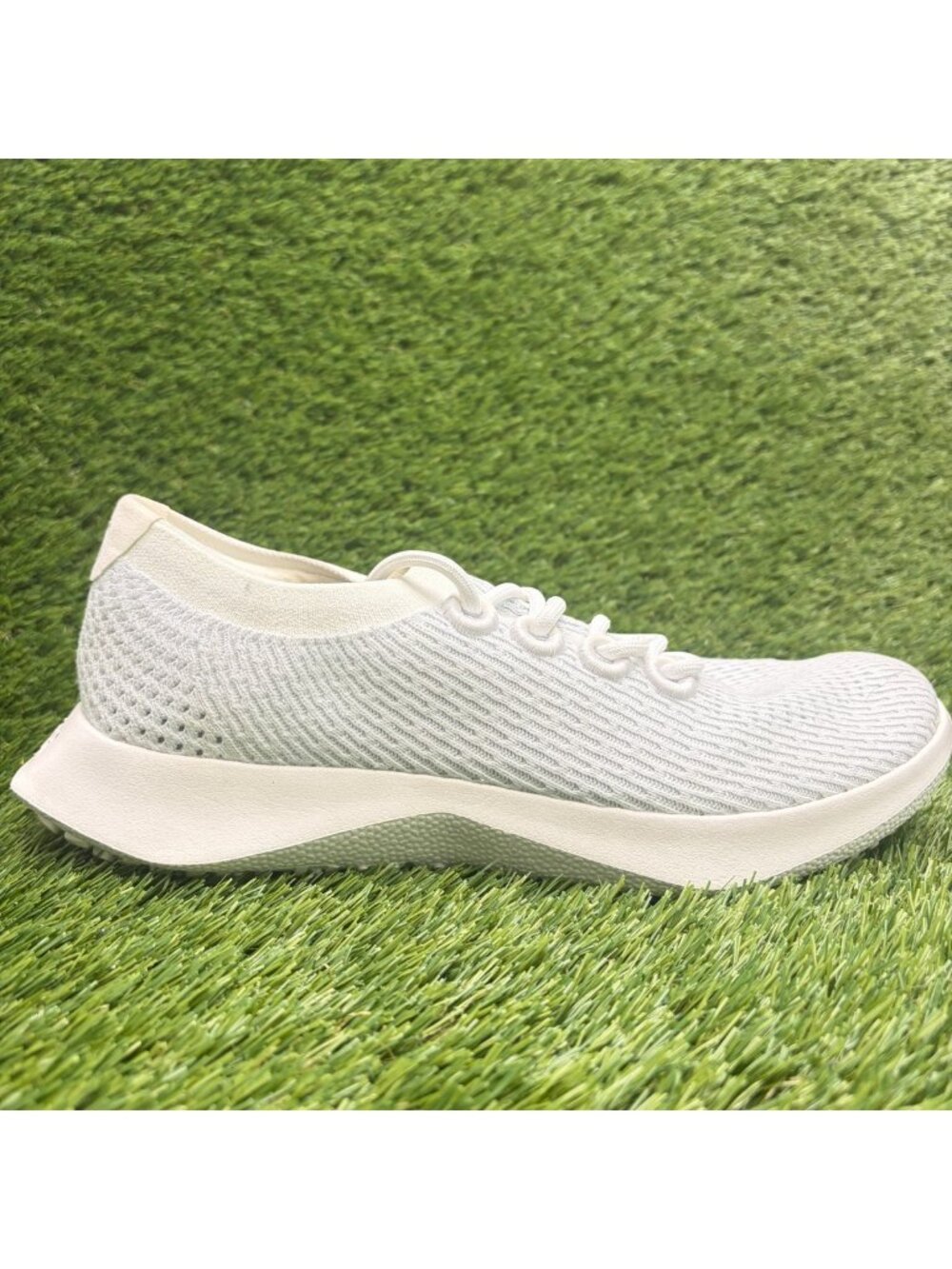 Allbirds Tree Dasher 2 Womens Size 10.5 White Athletic Running Shoes Sneakers